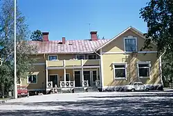 Ådala school in Norrsundet, Sweden, built in 1897, known today as "Norrsundets Arbetarmuseum".