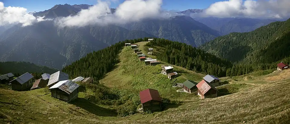 Pokut plateau, Rize