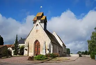 The church in Fresné-la-Mère