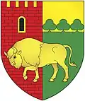 Coat of arms of Kamyenyets district