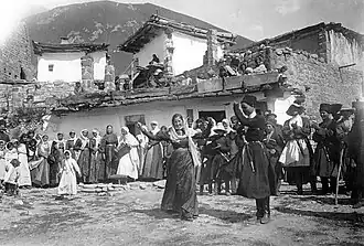 Wedding in Furtoug. Early 1900's.