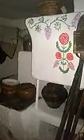 Interior of a house (Berezhonka village)