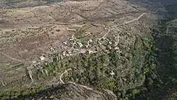 Air view of the village