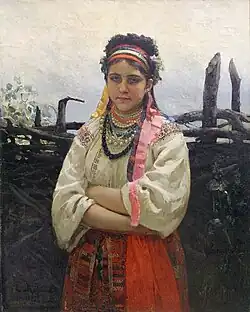 Ukrainian Woman by Repin (1876)