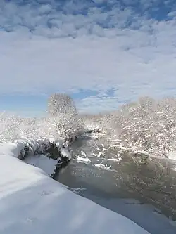 Winter view near Elhovo