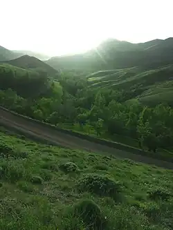 The gardens of Tarkeh Deh village