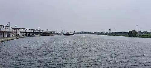 View of Eastern part (KDP-2) of Kidderpore Dock