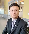 Incumbent Director of Department of Education, New Taipei City Government Chang Ming-Wen&nbsp;[zh] (MEd)