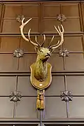A deer head, a gift from King George V in 1911