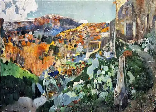 The Jewel (circa 1910). 125.5 × 168.5&nbsp;cm. Museu Nacional d'Art de Catalunya.