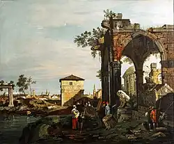 Capriccio with Ruins and Porta Portello, Padua