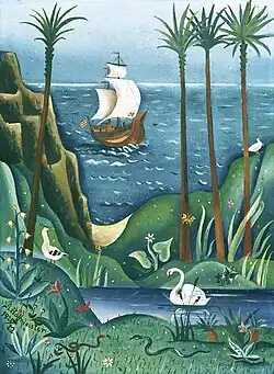 Adolf Hoffmeister, The Ship of Columbus, 1921–1922