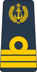 Lieutenant de vaisseau (Gabonese Navy)