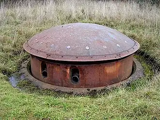 135 mm (5.3 in) Turret