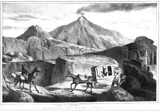Mt. Aetna, from Bigelow's Travels in Malta, 1831