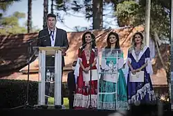 Opening of the 2022 Grape festival in Caxias do Sul.