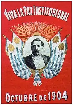 Image 4Poster of President Batlle after victory over Blancos in 1904 (from History of Uruguay)