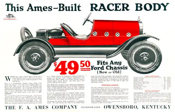 1922 Ford-based Ames 814