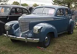 1940 was the last year for the "sharknosed" Graham (Model 107)