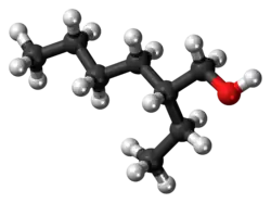 2-Ethylhexanol molecule