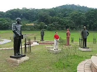 At Cihu, with human for scale.