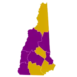 Results of New Hampshire's primary