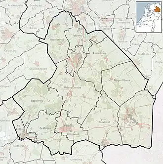 Beilen is located in Drenthe