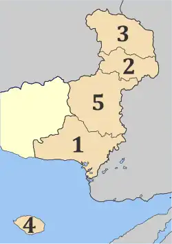 Municipalities of Evros