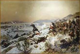 En avant ! ou Le combat de Chenebier (1884)