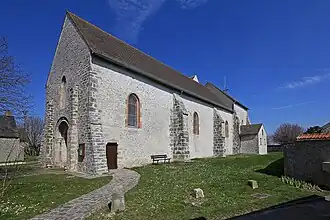 The church of Saint-Pierre-et-Saint-Paul in Brouy, in 2013