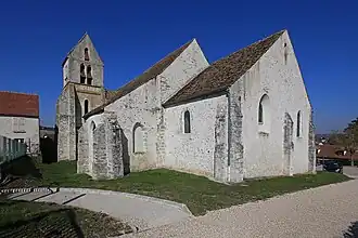The church in Valpuiseaux