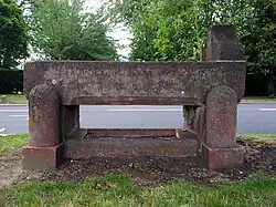 Drinking fountain for horses