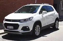 2017 Holden Trax LTZ (facelift)
