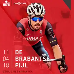 Event poster with previous winner Sonny Colbrelli