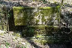 Solid stone for steam engine.