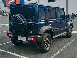 Suzuki Jimny 5-door (rear)