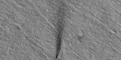 Long plume, as seen by HiRISE under HiWish program