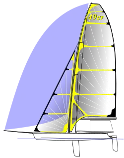 49er dinghy