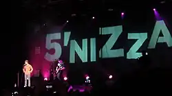 5'nizza performing during their "Reunion" concert in Moscow in 2015