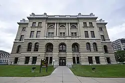 Lucas County Courthouse in Toledo, Ohio, 2019