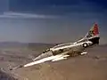 A-4M Skyhawk from VMA-324 launching a Zuni rocket, 1970s