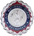 Air National Guard Recruiter Badges