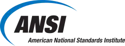 The official logo of the American National Standards Institute
