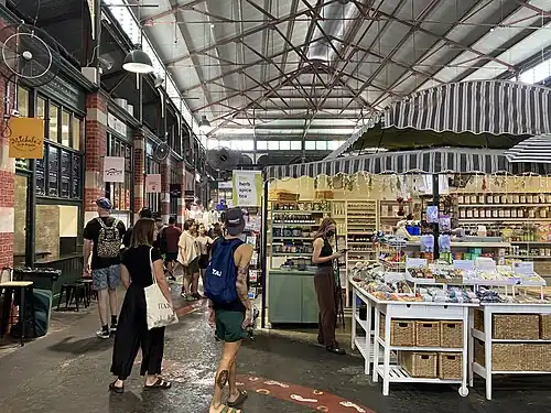 The main market hall