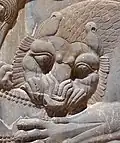 Bas-relief of an Achaemenid lion.