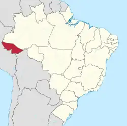 Location in Brazil
