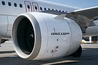 The LEAP-1A is one of two engine options on the Airbus A320neo family.