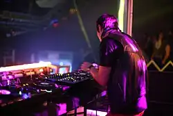 Ajax DJing in Melbourne in 2005