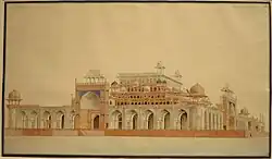 Akbar's Tomb at Sikandra, Sheikh Latif, c. 1810–1820