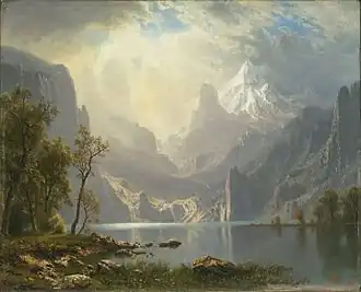 Albert Bierstadt, In the Sierras, 1868